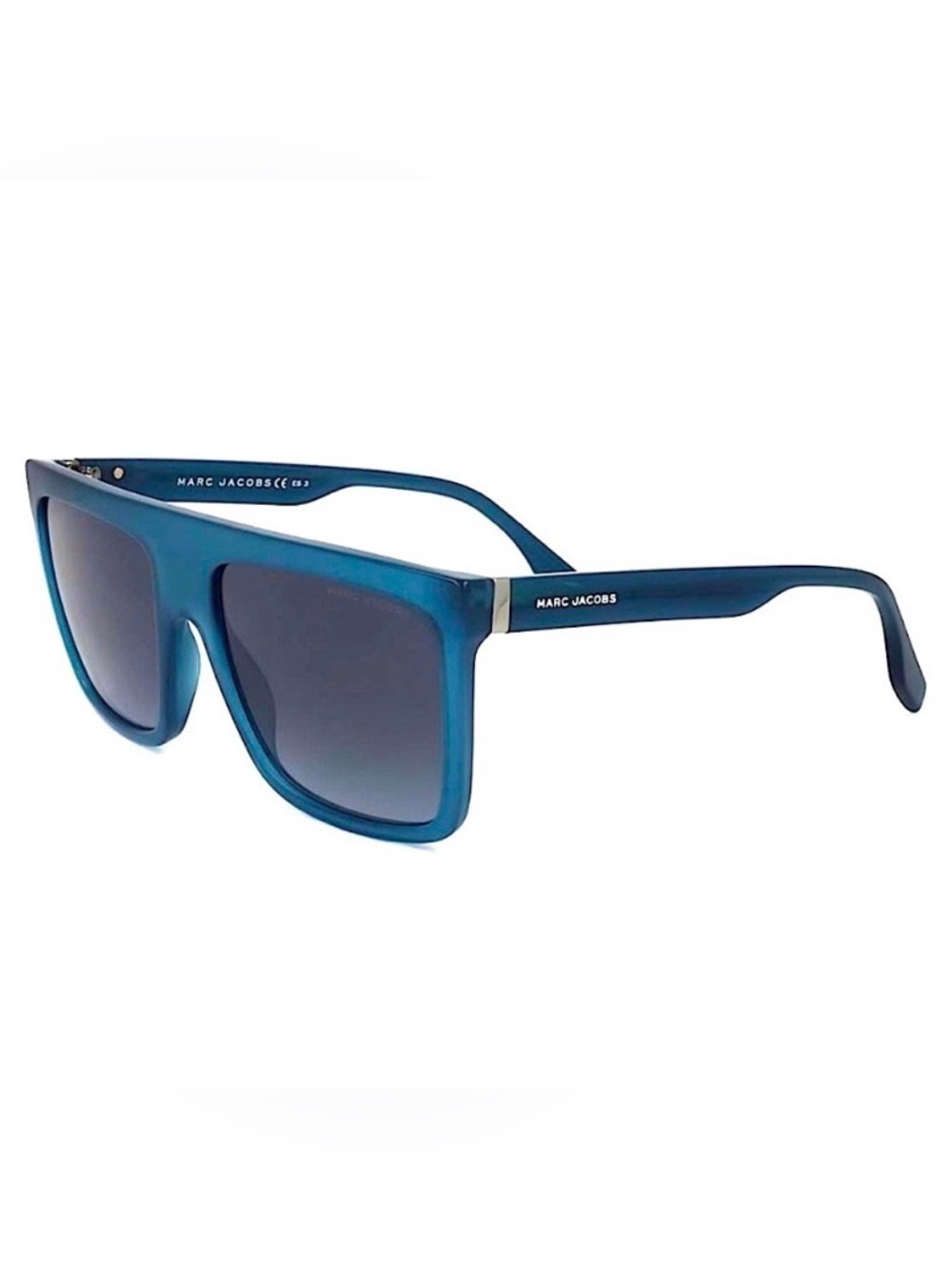 Marc Jacobs Sunglasses Full Rim Blue Rectangular Frame